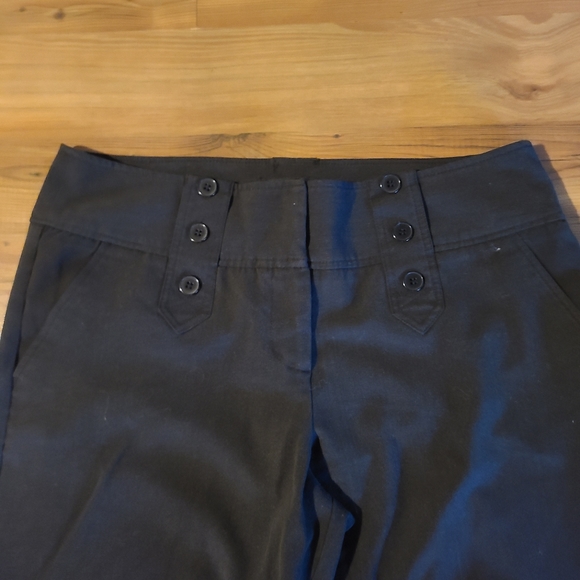 Robert Louis Black Slacks Size 10 - Picture 2 of 7